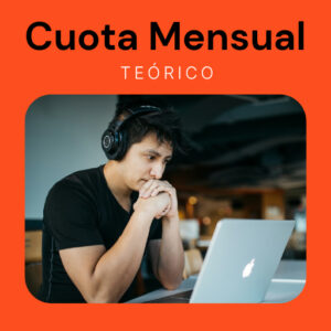 Cuota mensual teórico